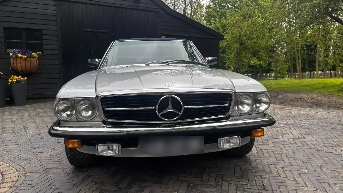 Gebraucht Mercedes SL380 1981 Silber Cabrio