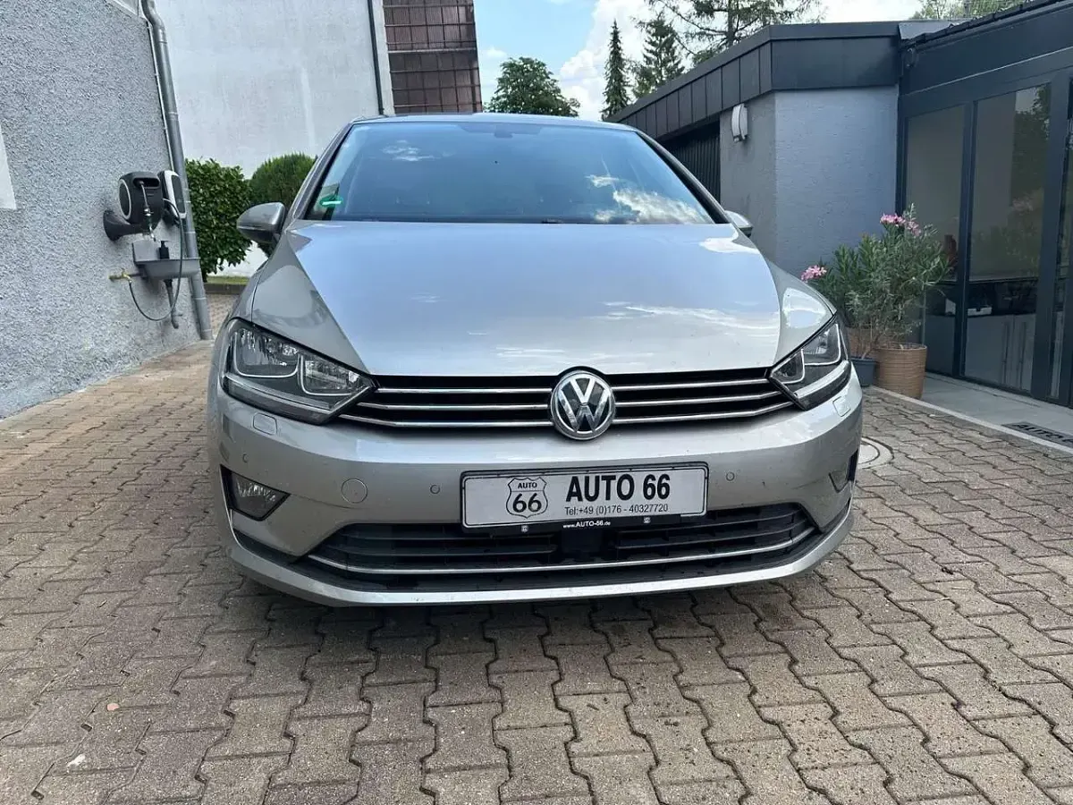 Gebraucht VW Golf Sportsvan Allstar 125 PS (91 kW) 2017 Silber Van / Kleinbus