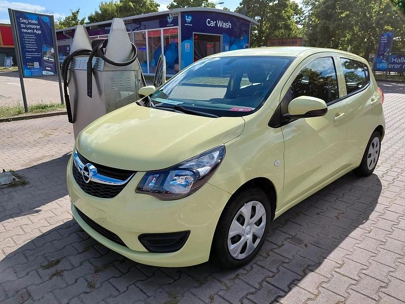 Gelb Gebraucht 2018 Opel Karl Kleinwagen | 4.900 € (Guter Preis) - Bild 1/4