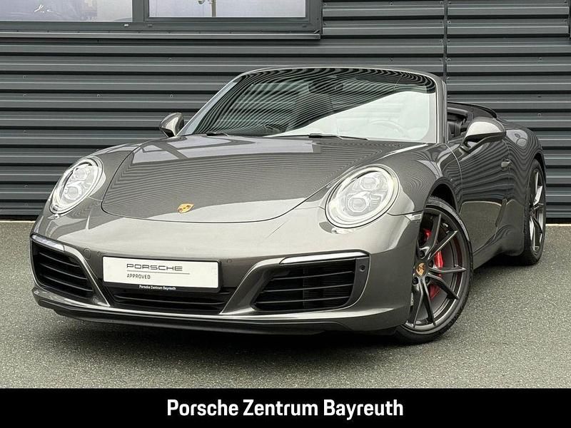 Grau Gebraucht 2017 Porsche 911 Carrera S Cabriolet Cabrio | 109.900 € (Fairer Preis) - Bild 1/4