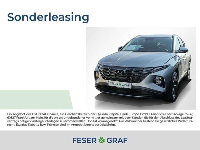 Shimmering silver Gebraucht 2024 Hyundai Tucson Prime SUV | 27.990 € (Superpreis) - Bild 1/4