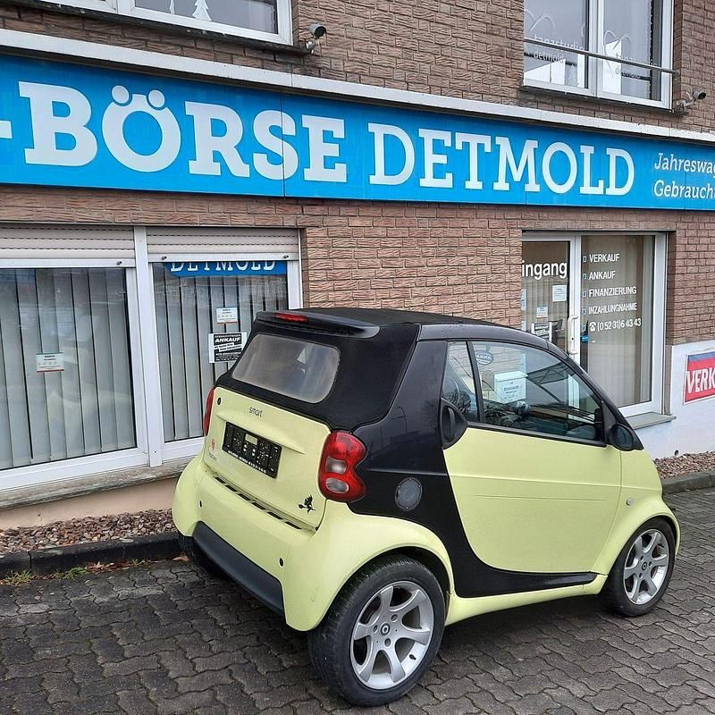 Gebraucht Smart ForTwo Cabrio 61 PS (44 kW) 2006 Schwarz Cabrio