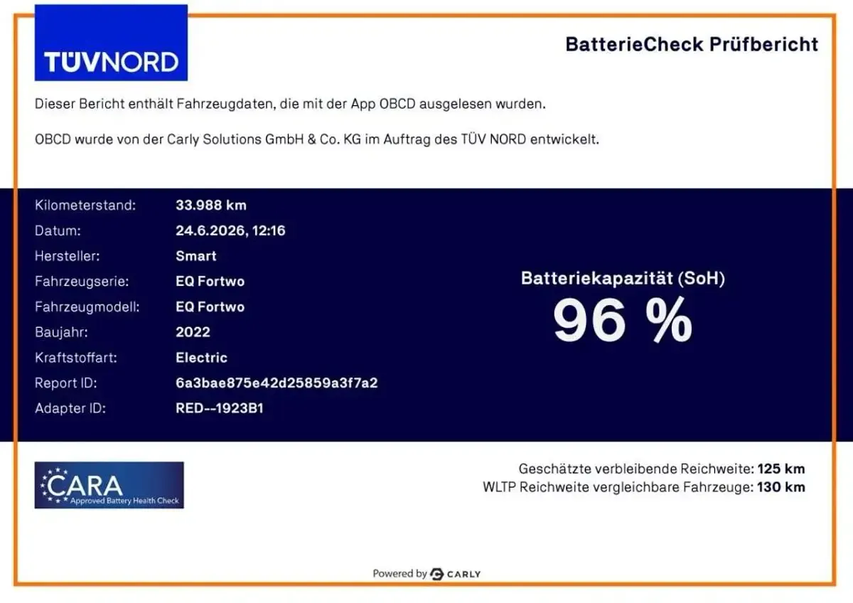 Gebraucht Smart ForTwo Electric Drive 60 kW (82 PS) 2021 Schwarz Cabrio