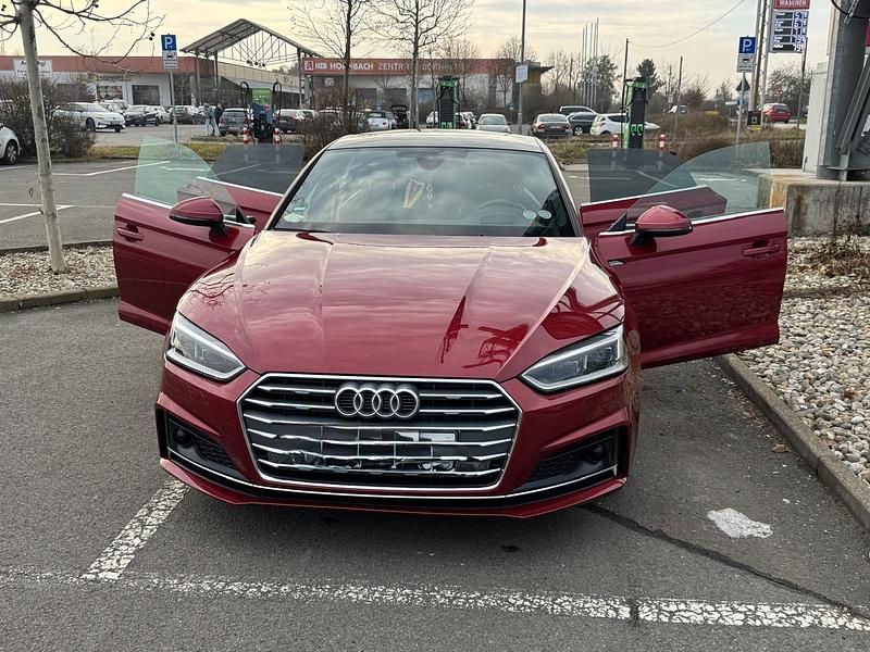 Gebraucht Audi A5 190 PS (139 kW) 2018 Rot Coupé