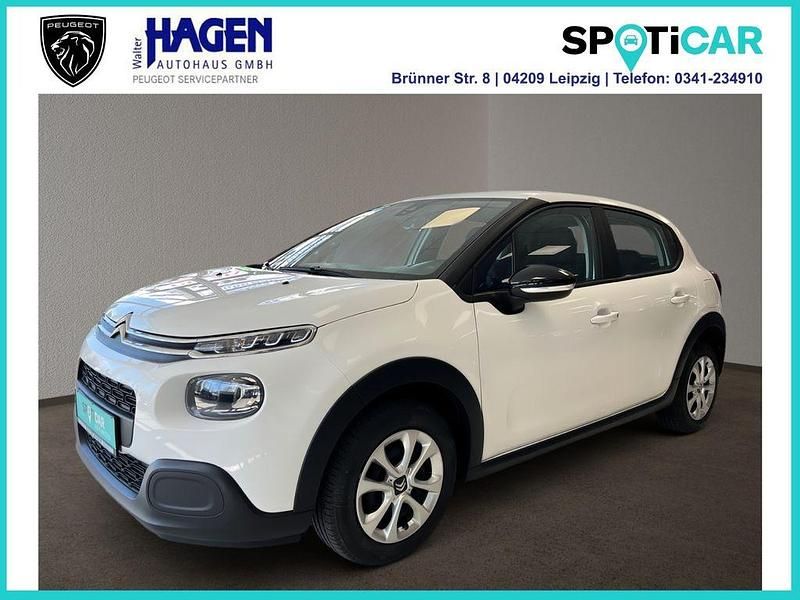 Gebraucht Citroën C3 Feel 83 PS (61 kW) 2020 Banquise weiß Kleinwagen