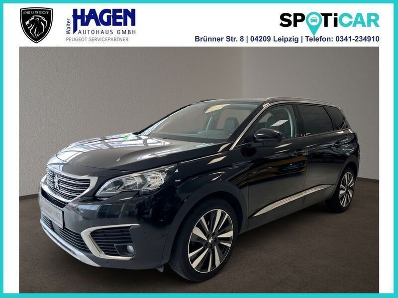 Perla nera schwarz Gebraucht 2020 Peugeot 5008 Allure Van / Kleinbus | 13.950 € (Fairer Preis) - Bild 1/4