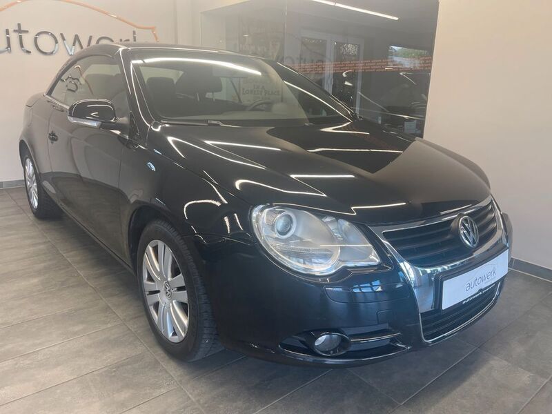 Gebraucht VW Eos 122 PS (89 kW) 2008 Schwarz Cabrio