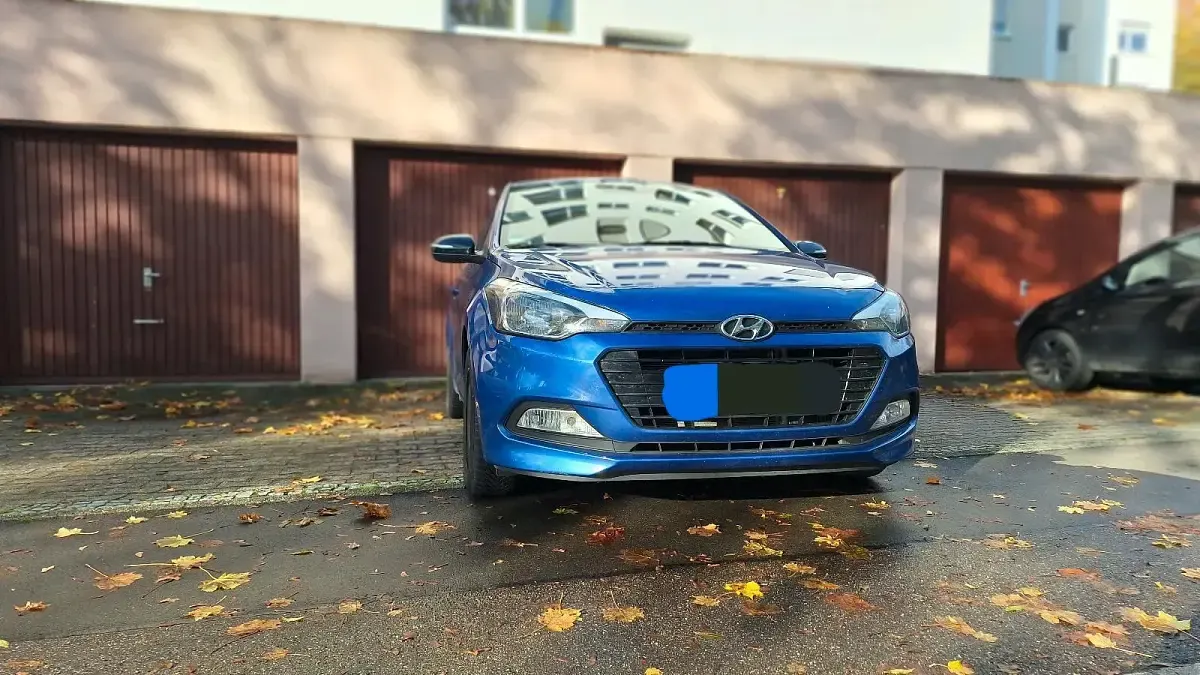 Gebraucht Hyundai i20 Turbo 101 PS (74 kW) 2018 Blau Kleinwagen