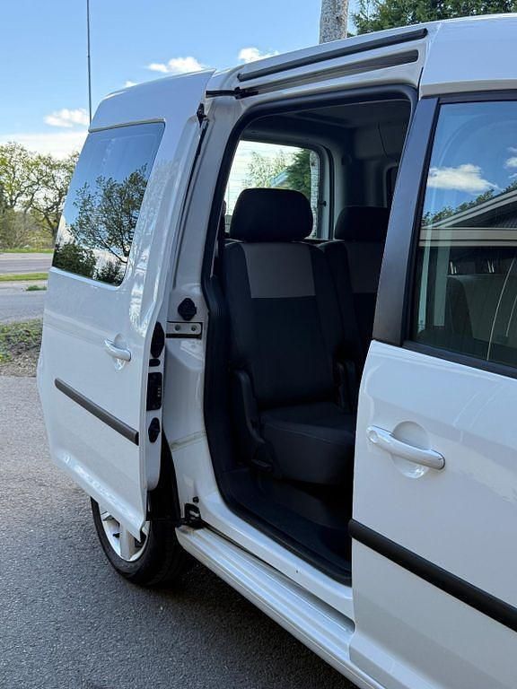 Gebraucht VW Caddy 102 PS (75 kW) 2014 Weiß Van / Kleinbus