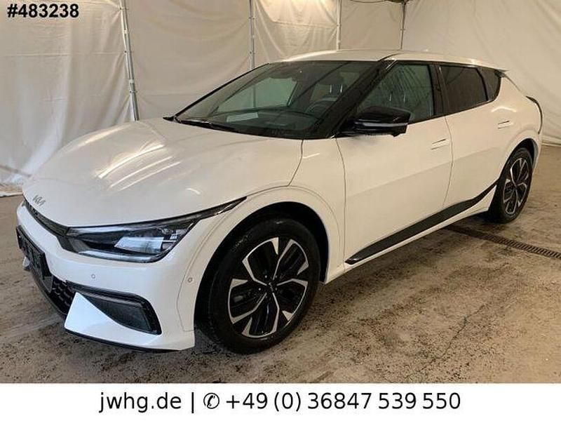 Snow white Gebraucht 2022 Kia EV6 GT-Line SUV | 29.750 € (Fairer Preis) - Bild 1/4