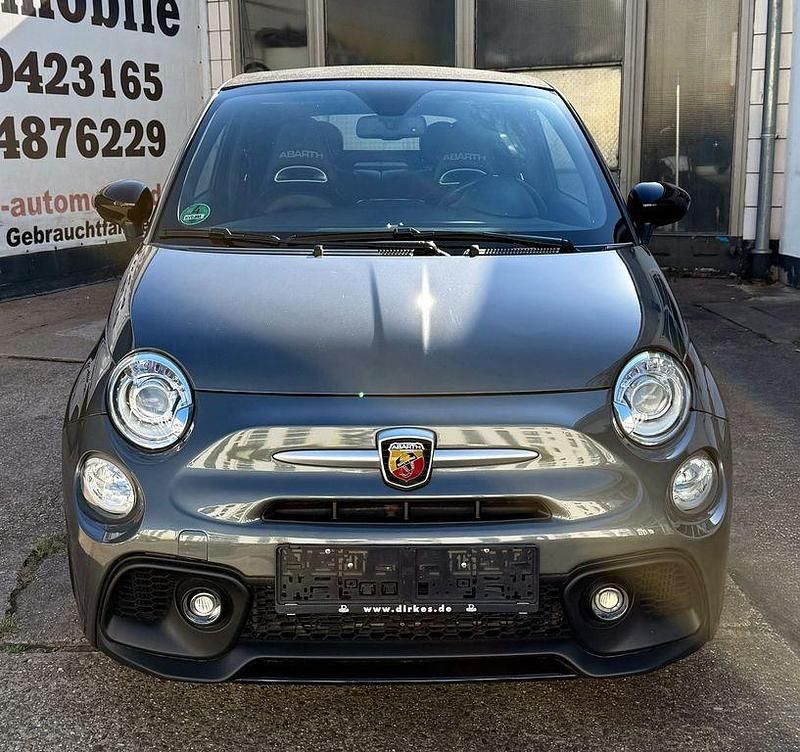 Grigio colosseo/adrenalinico Gebraucht 2017 Abarth 595C Turismo Cabrio | 13.999 € (Superpreis) - Bild 1/4