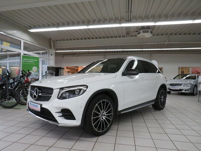 Weiß Gebraucht 2019 Mercedes GLC250 SUV | 29.900 € (Fairer Preis) - Bild 1/4
