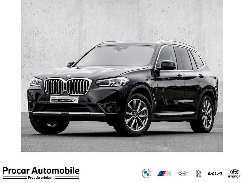 Schwarz Gebraucht 2022 BMW X3 Sport Line SUV | 33.980 € (Superpreis) - Bild 1/4