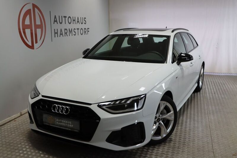 Gletscher weiß Gebraucht 2024 Audi A4 S-Line Kombi | 37.845 € (Guter Preis) - Bild 1/4