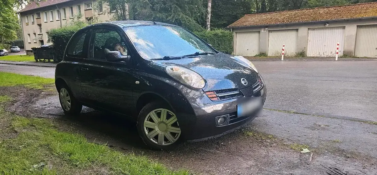Gebraucht Nissan Micra 2004 Schwarz Kleinwagen
