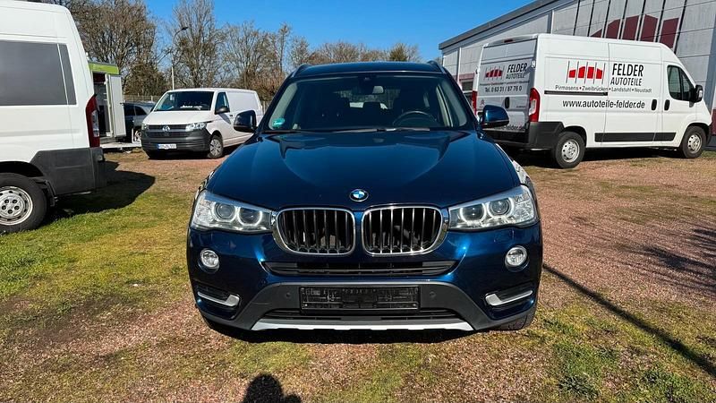 Second-hand BMW X3 258 CP (189 kW) 2017 Albastru SUV