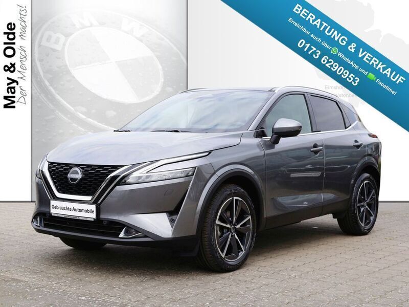 Grau Gebraucht 2023 Nissan Qashqai Tekna+ SUV | 32.530 € (Teuer) - Bild 1/4