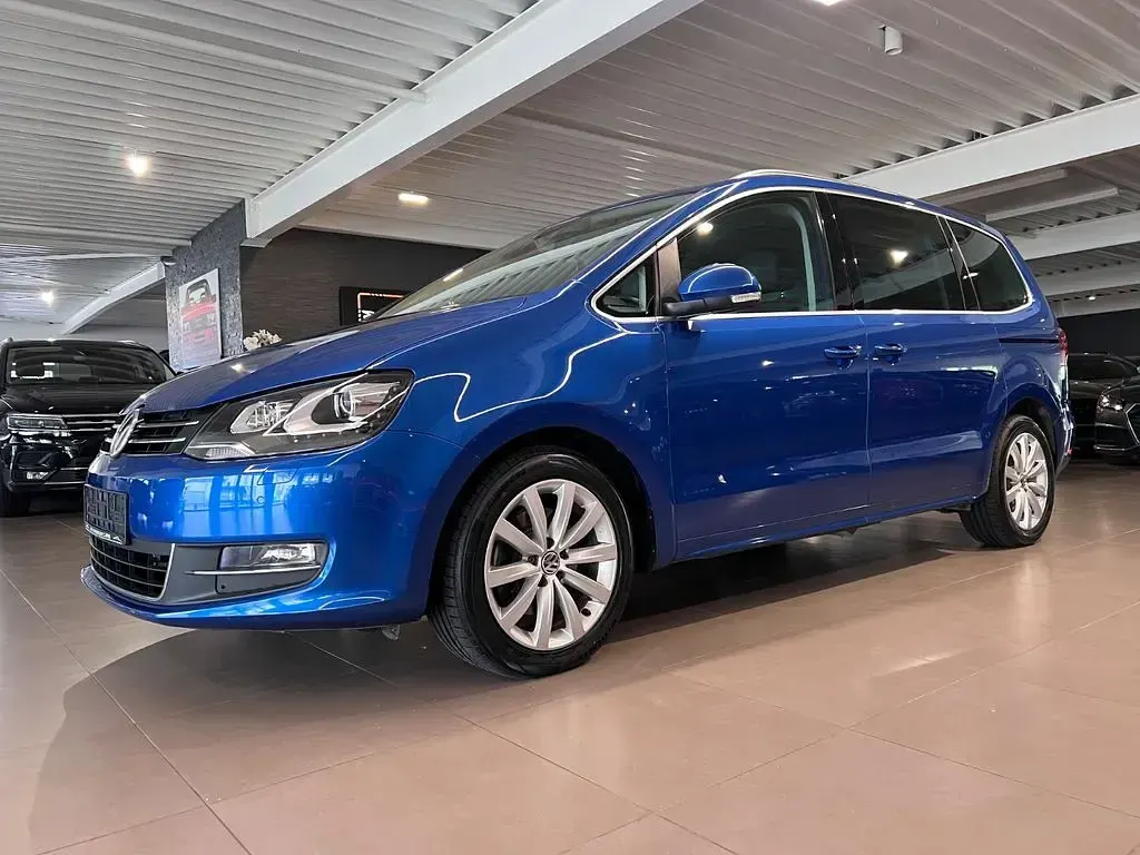 Gebraucht VW Sharan Highline 184 PS (135 kW) 2018 Blau Van / Kleinbus