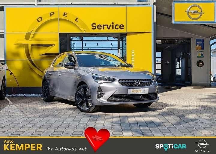 Grau Gebraucht 2021 Opel Corsa-e Ultimate Kleinwagen | 17.650 € (Etwas zu teuer) - Bild 1/4