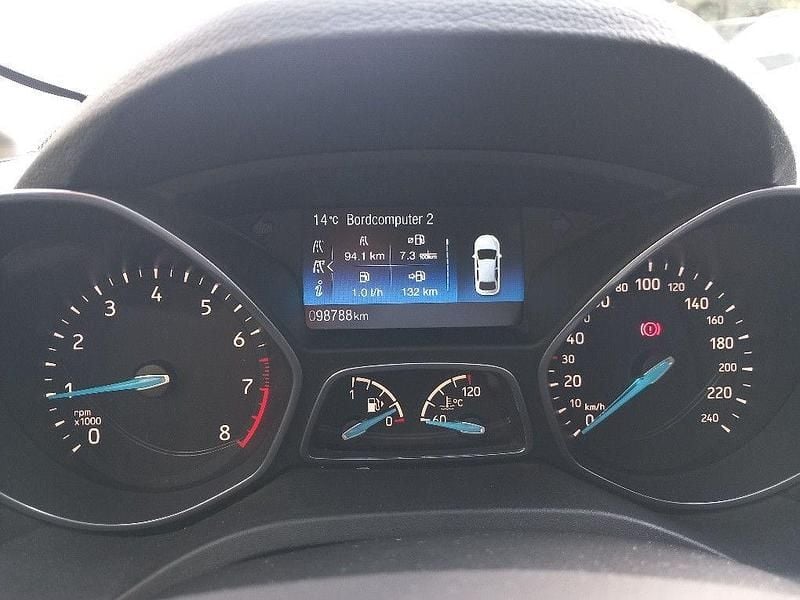 Gebraucht Ford Grand C-Max Titanium 125 PS (91 kW) 2018 Grau Van / Kleinbus