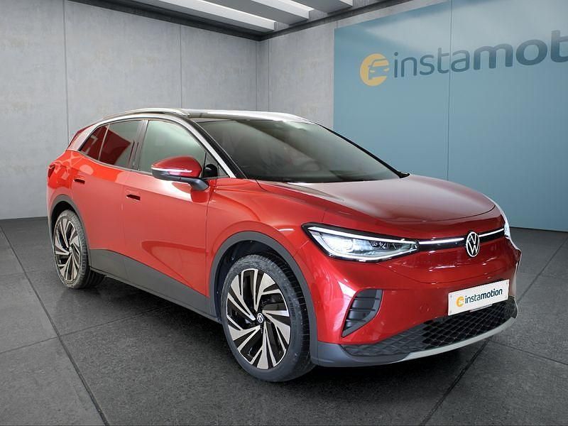 Rot Gebraucht 2024 VW ID.4 Pro SUV | 44.799 € (Etwas zu teuer) - Bild 1/4