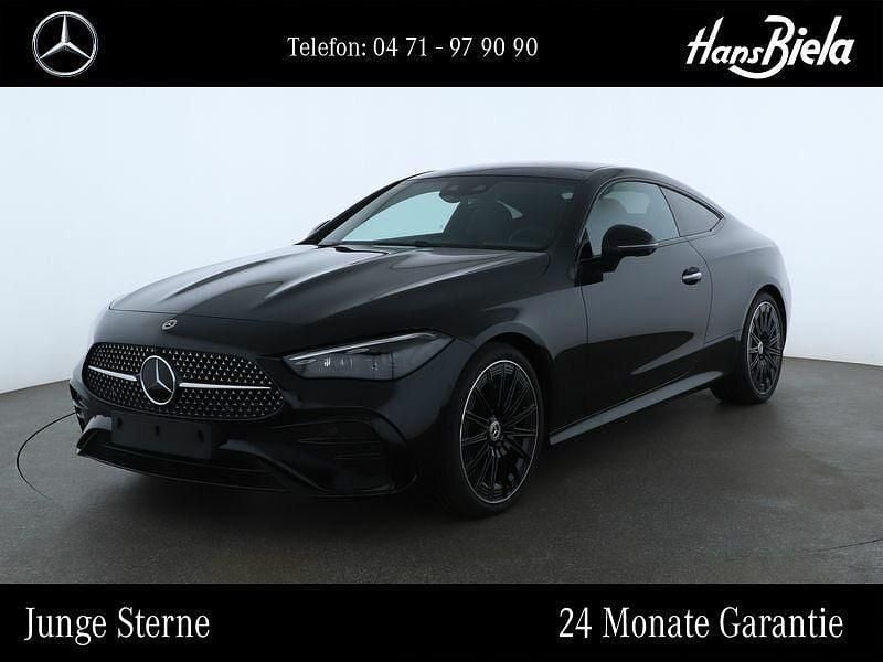 Lack obsidianschwarz Gebraucht 2024 Mercedes CLE300 AMG Coupé | 57.850 € (Guter Preis) - Bild 1/4