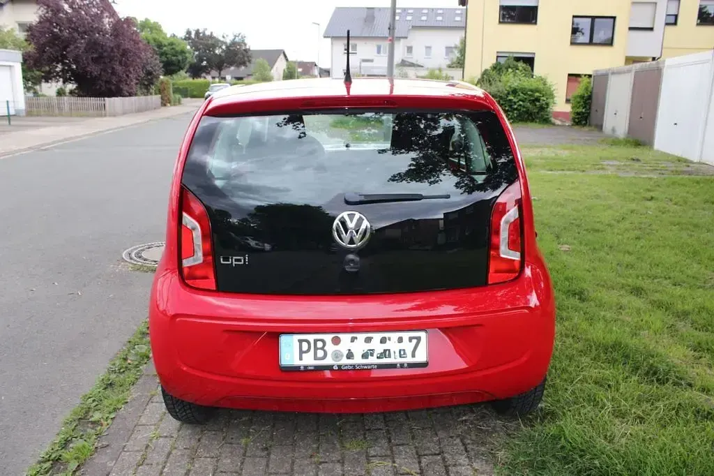 Gebraucht VW up! 60 PS (44 kW) 2015 Rot Kleinwagen