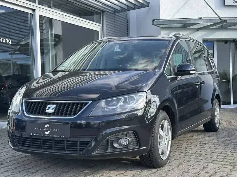 Gebraucht Seat Alhambra Style 177 PS (130 kW) 2013 Schwarz Van / Kleinbus