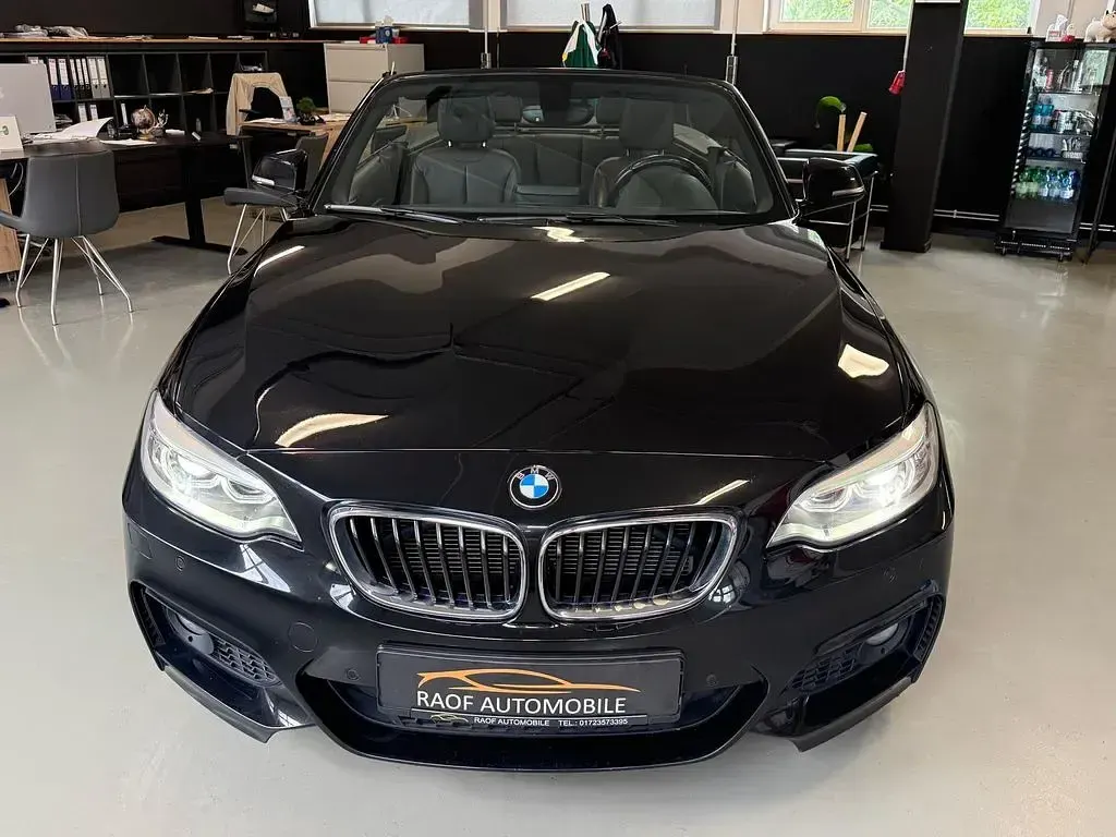 Gebraucht BMW 220 M Sport 190 PS (139 kW) 2015 Schwarz Cabrio