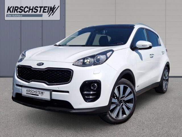 Hw2) deluxeweiss met. (weiss Gebraucht 2016 Kia Sportage Platinum Edition SUV | 17.990 € (Fairer Preis) - Bild 1/4