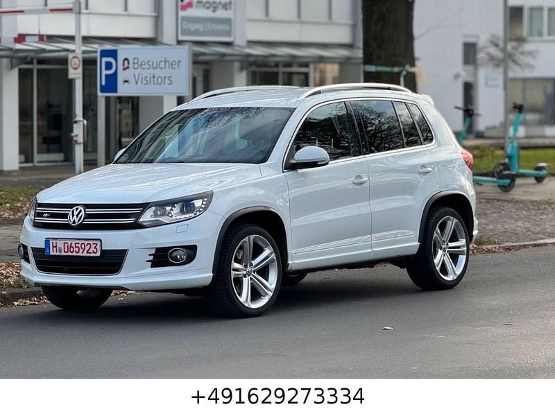 Weiß Gebraucht 2015 VW Tiguan R-line SUV | 10.190 € (Superpreis) - Bild 1/4