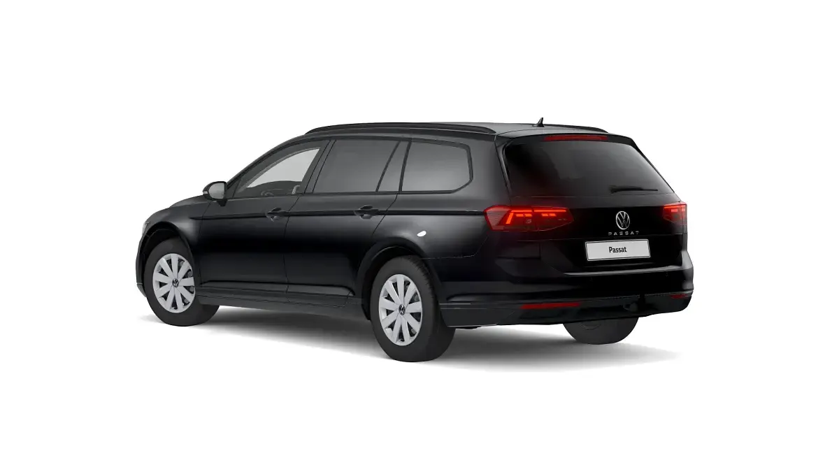 Gebraucht VW Passat Basis 150 PS (110 kW) 2021 Schwarz Kombi