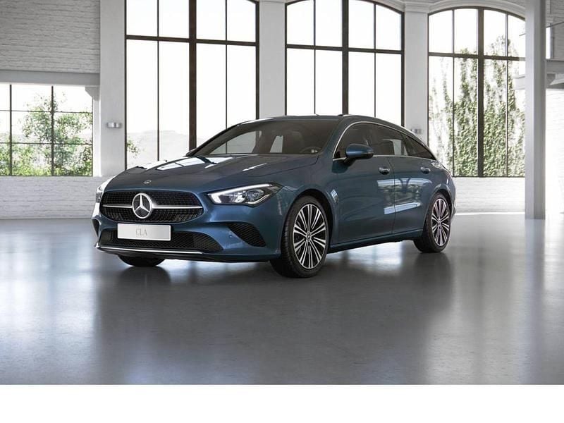Blau Gebraucht 2022 Mercedes CLA250e Shooting Brake Progressive Kombi | 28.599 € (Guter Preis) - Bild 1/4