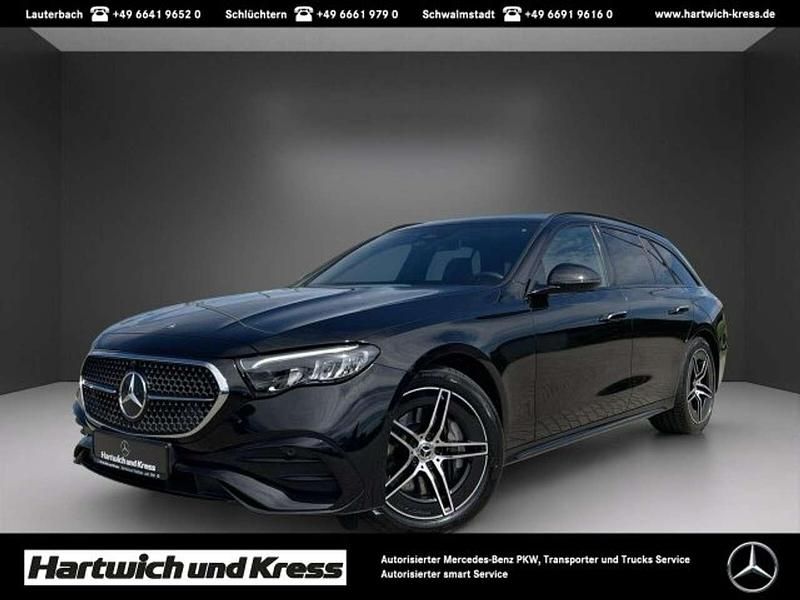 Obsidianschwarz lack Gebraucht 2024 Mercedes E200 Advanced Kombi | 47.390 € (Superpreis) - Bild 1/4