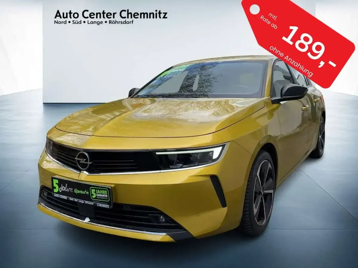 Gebraucht Opel Astra Edition 181 PS (133 kW) 2022 Kult gelb Limousine