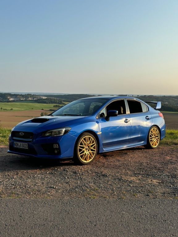 Blau Gebraucht 2014 Subaru WRX STI Sport Limousine | 26.000 € (Superpreis) - Bild 1/4