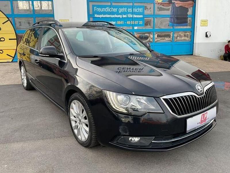 Gebraucht Skoda Superb 198 PS (145 kW) 2013 Schwarz Limousine