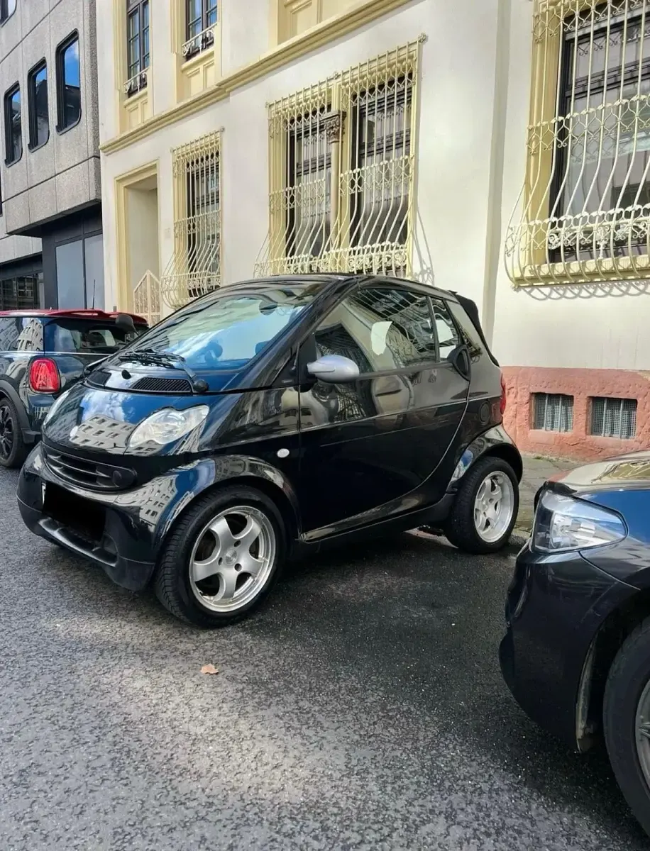 Gebraucht Smart ForTwo Cabrio 45 PS (33 kW) 2003 Schwarz Cabrio