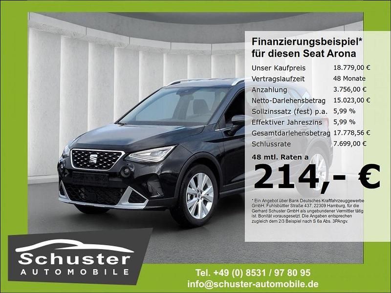 Gebraucht Seat Arona Xperience 110 PS (80 kW) 2024 Schwarz SUV