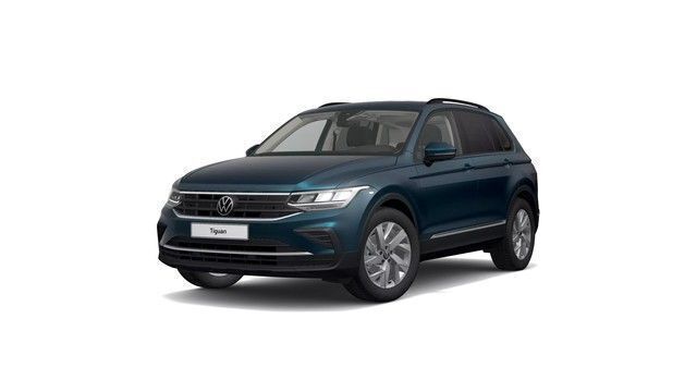 Nightshade blue metallic Gebraucht 2022 VW Tiguan Life SUV | 25.480 € (Guter Preis) - Bild 1/4