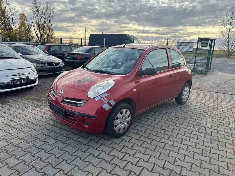 Gebraucht Nissan Micra Acenta 65 PS (47 kW) 2005 Rot Limousine