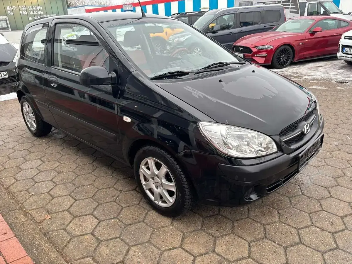 Gebraucht Hyundai Getz 97 PS (71 kW) 2009 Schwarz Kleinwagen