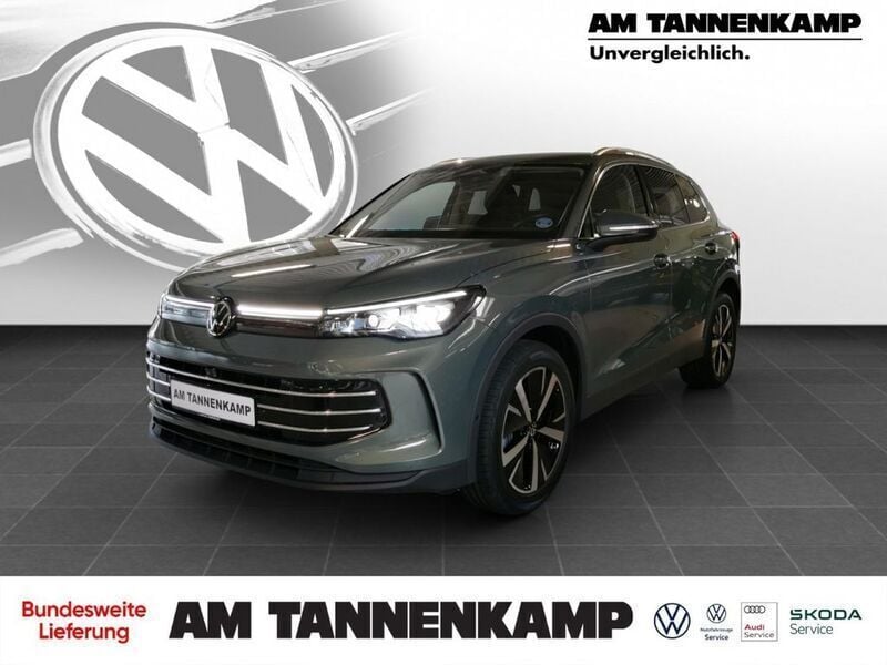 Cipressinogrün Gebraucht 2024 VW Tiguan Elegance SUV | 37.890 € (Superpreis) - Bild 1/4