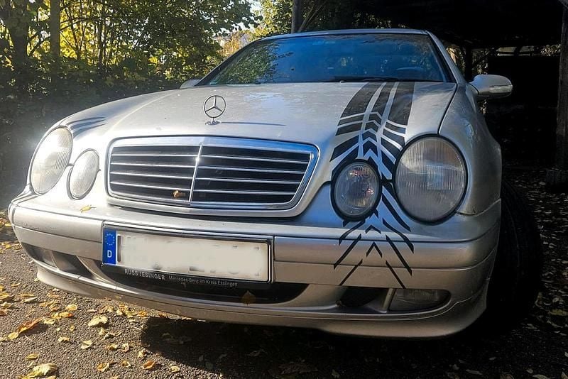Gebraucht Mercedes CLK200 163 PS (119 kW) 2001 Silber Coupé