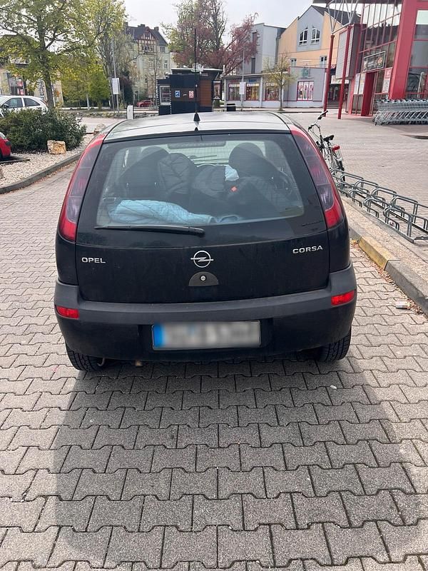 Gebraucht Opel Corsa 80 PS (58 kW) 2001 Schwarz Kleinwagen