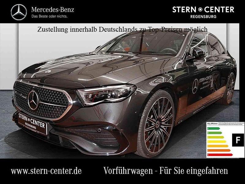 Metalliclack graphitgrau Gebraucht 2025 Mercedes E450 AMG Limousine | 86.429 € (Superpreis) - Bild 1/4