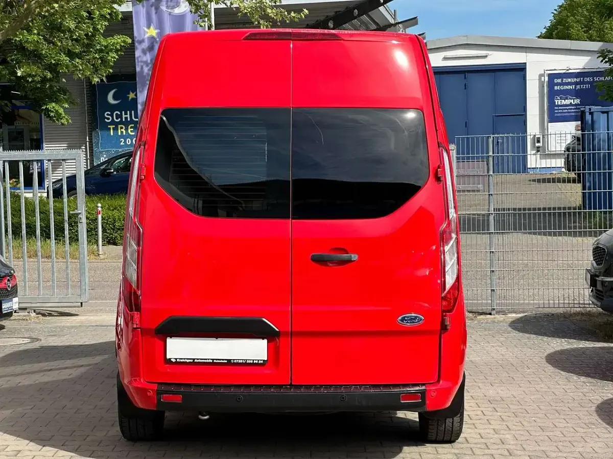 Brugt Ford Transit 131 HK (96 kW) 2020 Rød MPV