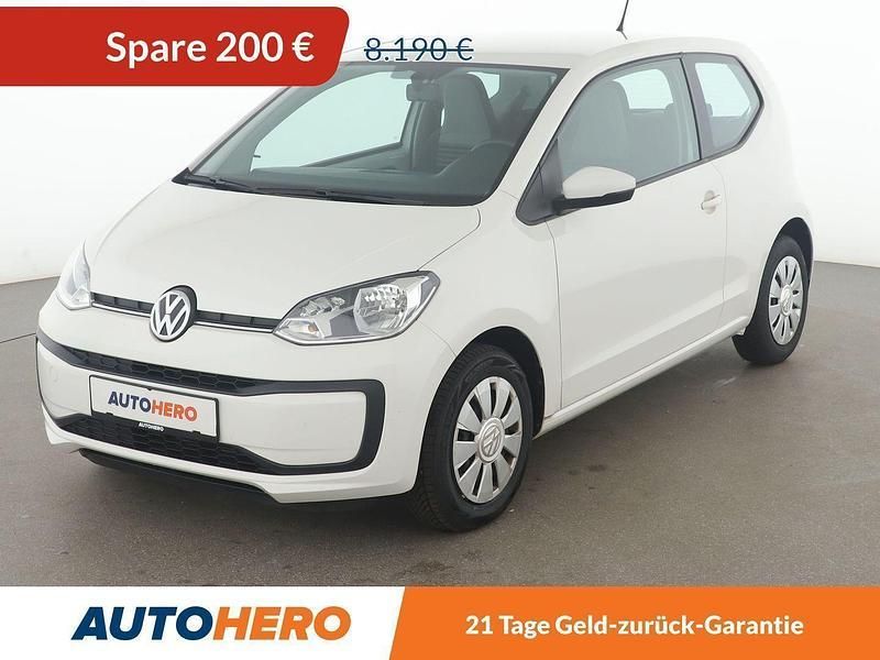 Weiß Gebraucht 2018 VW up! move up! Kleinwagen | 7.750 € (Etwas zu teuer) - Bild 1/3