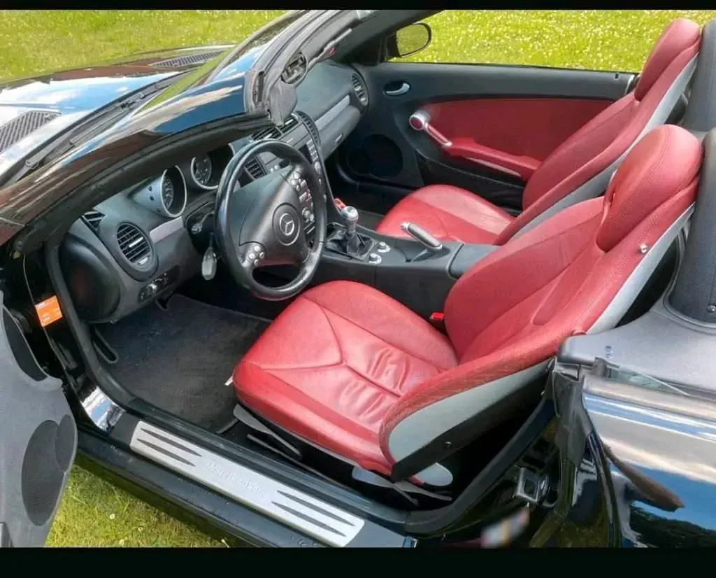 Gebraucht Mercedes SLK350 272 PS (200 kW) 2005 Schwarz Cabrio