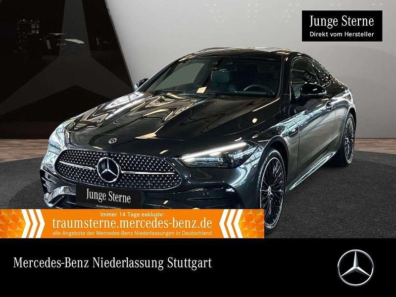 Grau Gebraucht 2025 Mercedes CLE300 AMG Line Premium Plus Coupé | 59.990 € - Bild 1/3